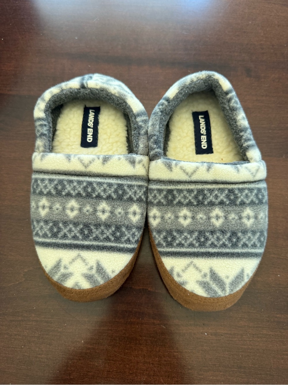 Kids Lands End Slippers